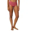 Spanx Ecocare Everyday Underwear Womens Winter Rose High-rise Thong Ddr350 In Red