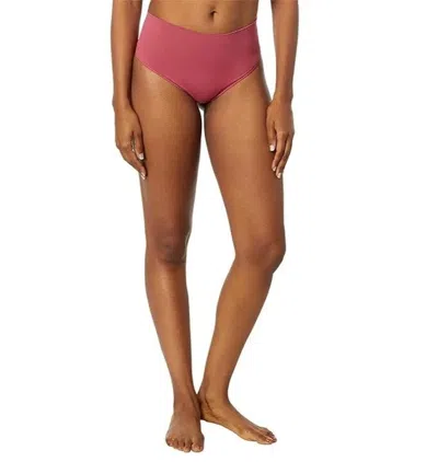 SPANX ECOCARE EVERYDAY UNDERWEAR WOMENS WINTER ROSE HIGH-RISE THONG DDR350