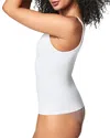 Spanx Everyday Seamless Shaping Tank Top In White