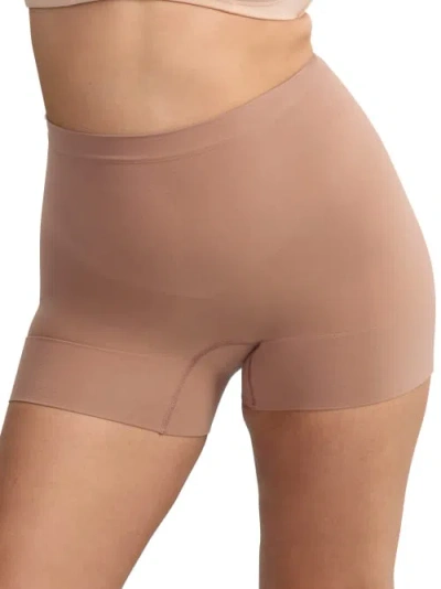 Spanx Everyday Seamless Shorty In Cafe Au Lait