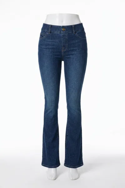 Spanx Everywear Flare Jeans In Authentic Blue In Multi