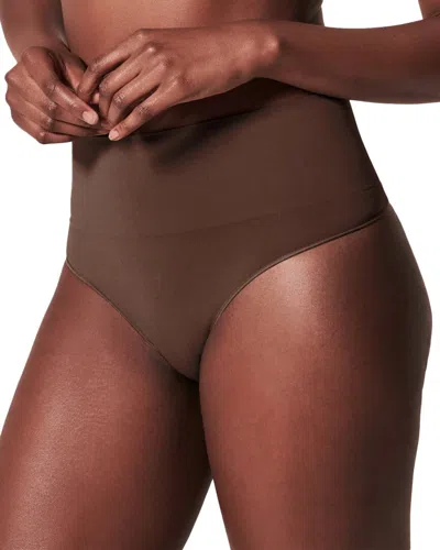 Spanx ® Extraordinary Thong In Brown