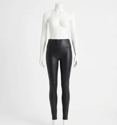 Spanx Faux Leather Leggings In Black