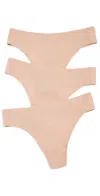Spanx Fit-to-you Thong Pack Naked 2.0 In Naked 2.0