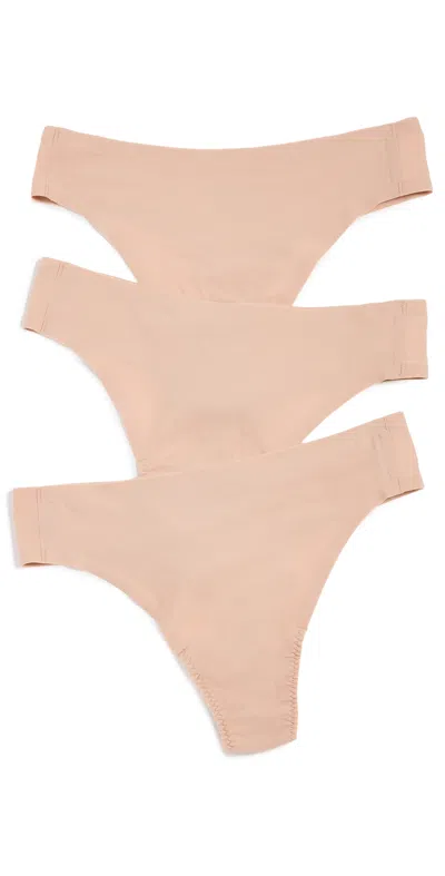 Spanx Fit-to-you Thong Pack Naked 2.0
