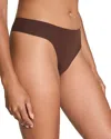 Spanx Fit To You Thong, Pack Of 3 In Brown