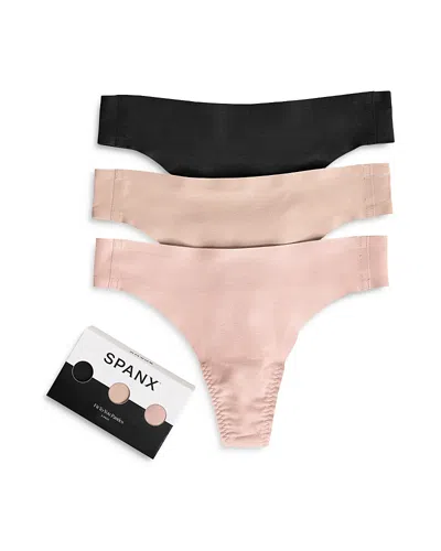 SPANX FIT TO YOU THONG, PACK OF 3