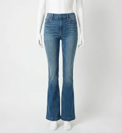 Spanx High-rise Flare Jeans In Vintage Indigo In Multi