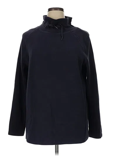 Pre-owned Spanx Fleece Jacket In Blue