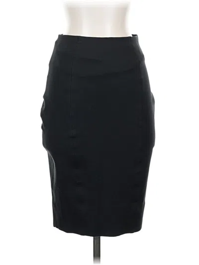 Pre-owned Spanx Formal Skirt In Black
