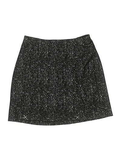 Pre-owned Spanx Formal Skirt In Black