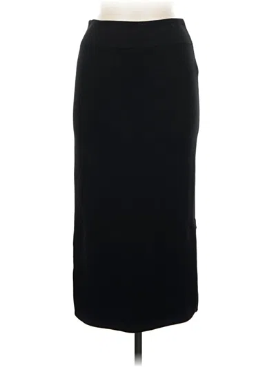 Pre-owned Spanx Formal Skirt In Black