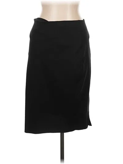 Pre-owned Spanx Formal Skirt In Black