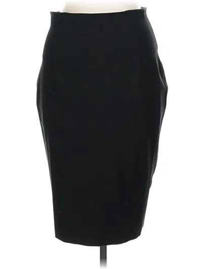 Pre-owned Spanx Formal Skirt In Black