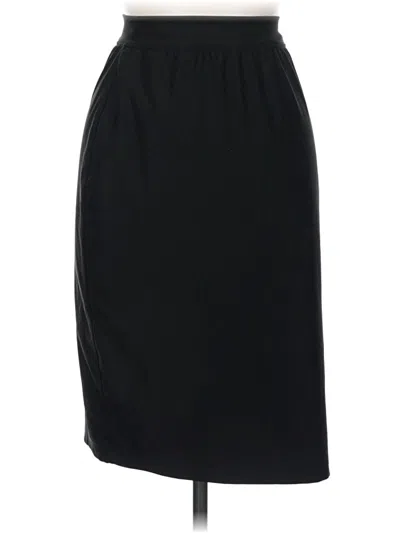 Pre-owned Spanx Formal Skirt In Black