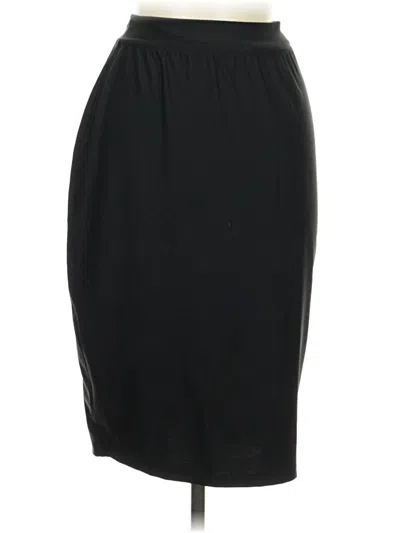 Pre-owned Spanx Formal Skirt In Black