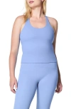 Spanx Contour Shelf Tank In Cornflower Blue