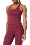 Spanx ® Get Moving Contour Crossback Shelf Tank In Fig