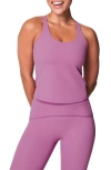 Spanx ® Get Moving Contour Crossback Shelf Tank In Lotus Pink
