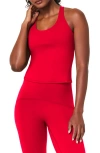 Spanx ® Get Moving Contour Crossback Shelf Tank In  Red