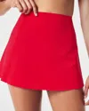 Spanx Get Moving Core Luxe Skort In Red In Red