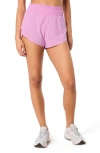 Spanx ® Get Moving High Waist Active Shorts In Petunia