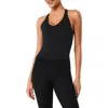 Spanx ® Get Moving V-neck Active Tank In Very Black