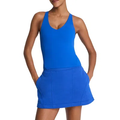 Spanx ® Get Moving V-neck Active Tank In Blue