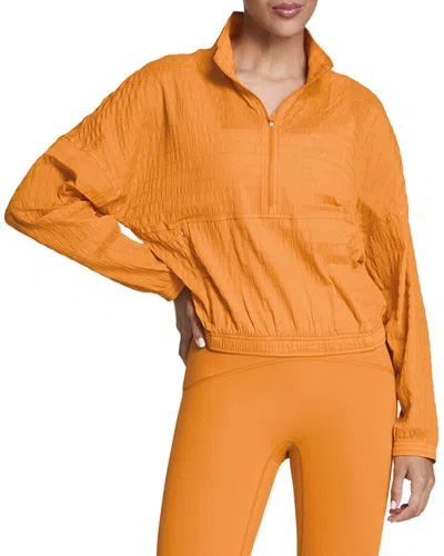 Spanx Get Moving Woven Jacket In Orange