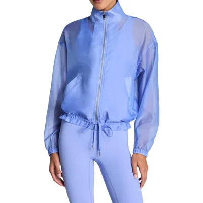 Spanx ® Gm Sheer Full Zip Jacket In Purple