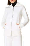Spanx Heavyair Full Zip Top In Powder
