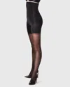 Spanx High-waisted Shaping Sheers In Black