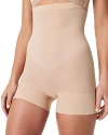 Spanx Everyday Seamless Sculpting High-waisted Shorts In Soft Nude