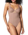 Spanx High Waisted Thong In Cafe Au Lait