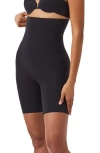 Spanx In-power Line Super Higher Power Tummy Control Shaper In Very Black