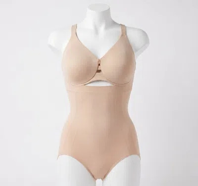 Spanx High-waisted Brief In Soft Nude In Pink