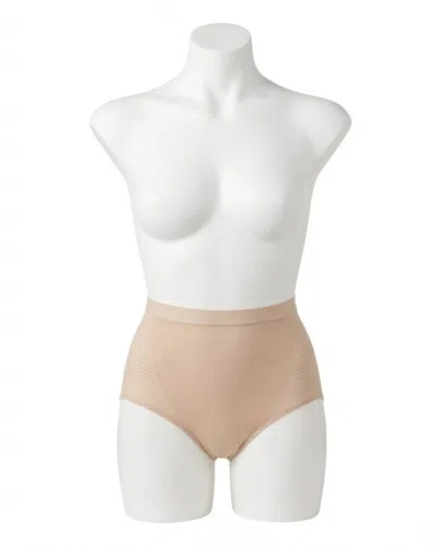 Spanx Invisible Brief In Champagne Beige In Brown