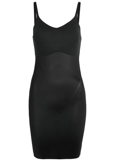 Spanx Invisible Sculpting Shapewear Dress In Black