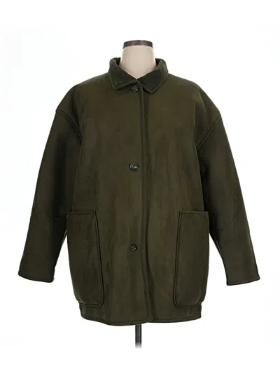 Pre-owned Spanx Jacket In Green