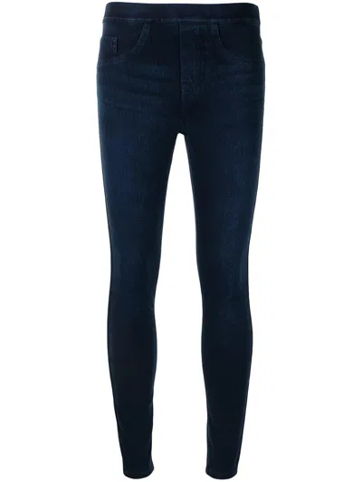 Spanx Jean-ish Ankle Leggings Twilight Rinse In Blue