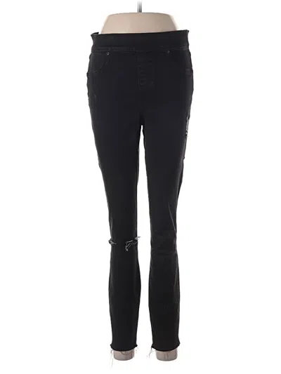 Pre-owned Spanx Jeans In Black