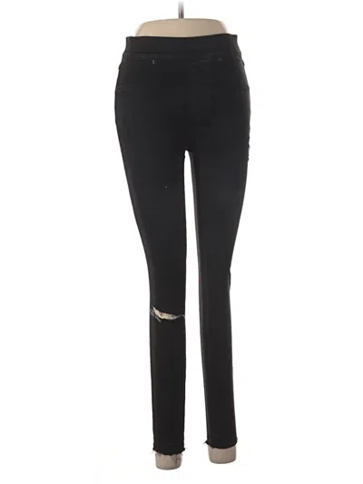 Pre-owned Spanx Jeans In Black