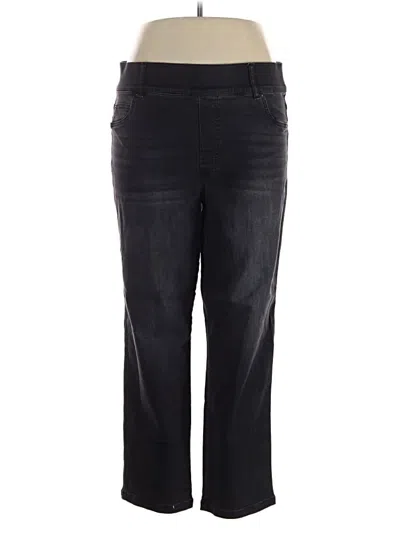 Pre-owned Spanx Jeans In Black