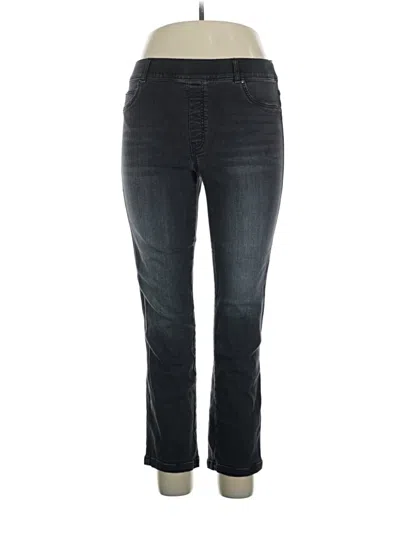 Pre-owned Spanx Jeans In Black