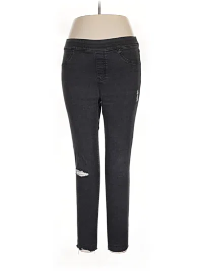 Pre-owned Spanx Jeans In Black