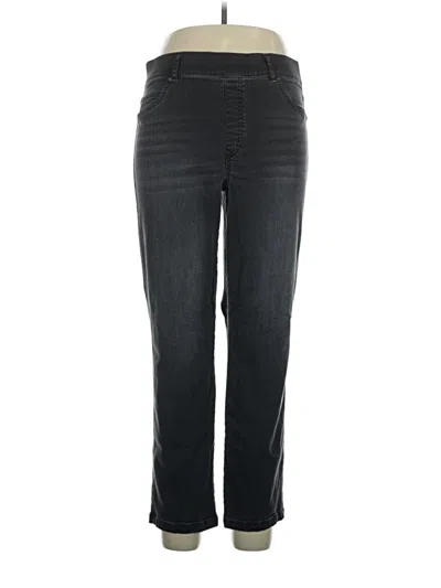 Pre-owned Spanx Jeans In Black