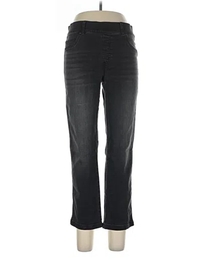 Pre-owned Spanx Jeans In Black