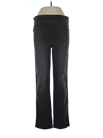 Pre-owned Spanx Jeans In Black