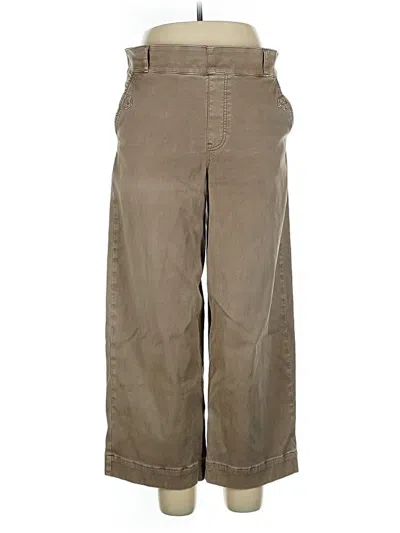 Pre-owned Spanx Jeans In Brown