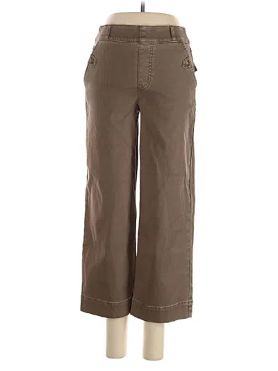 Pre-owned Spanx Jeans In Brown